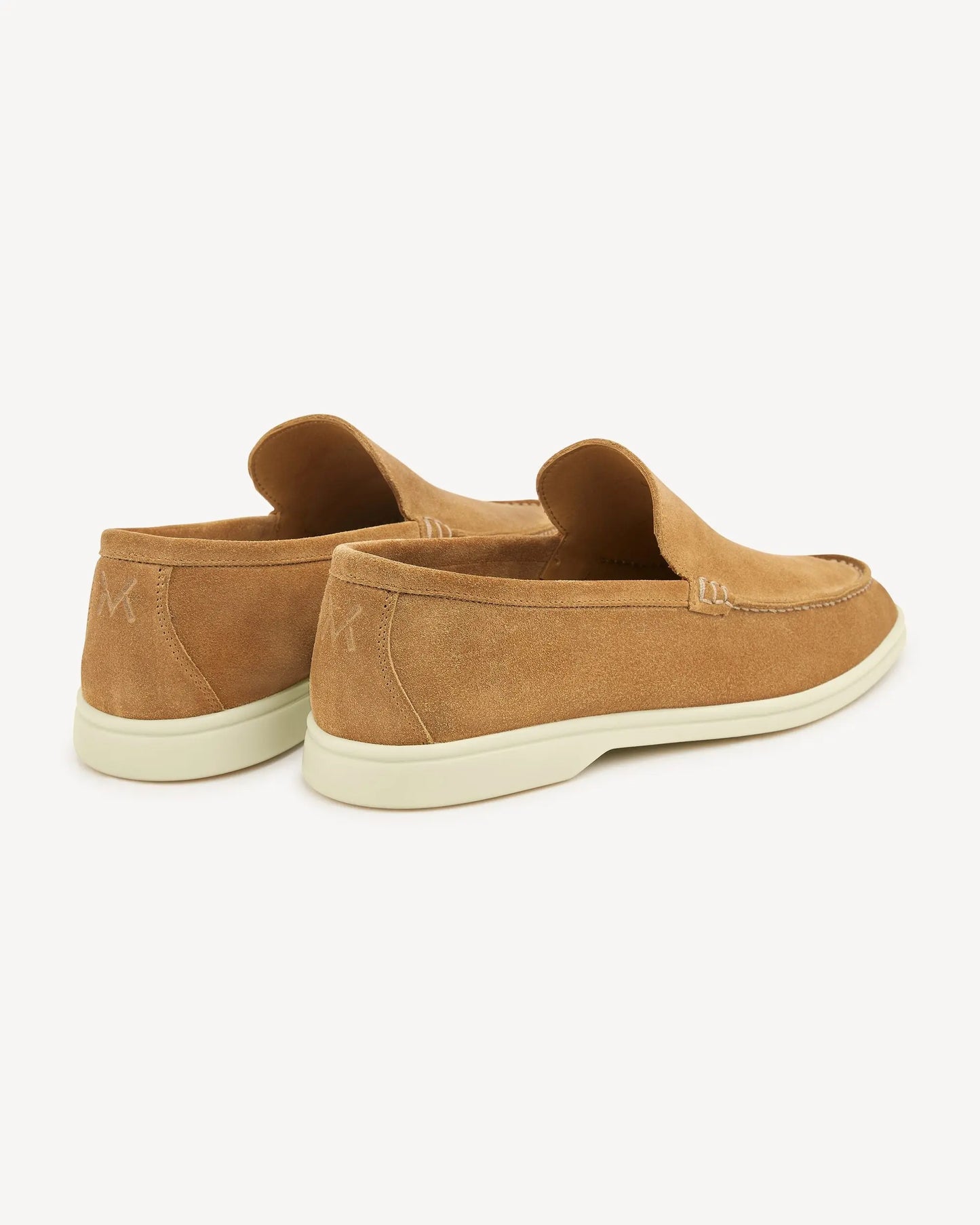 Brabion Unlined Capri Suede Loafer – Caramel - BRABION