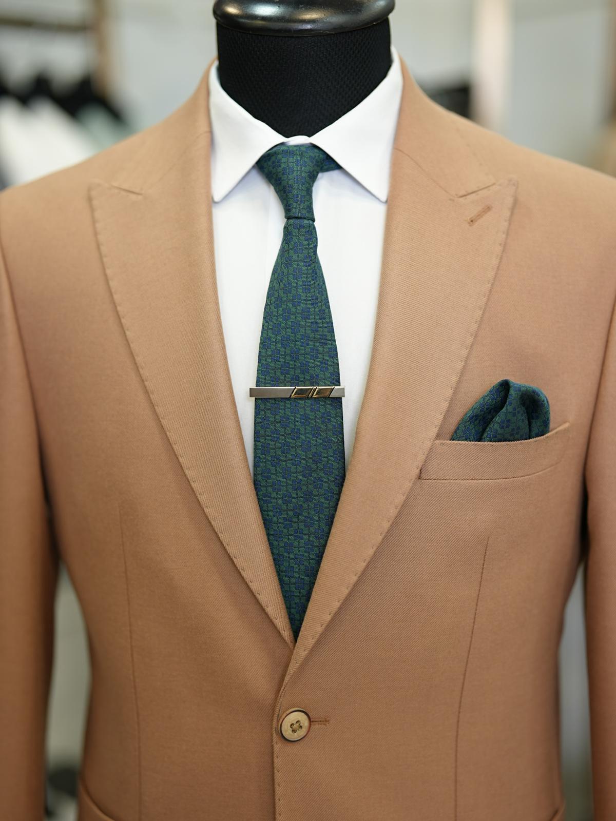 Brabion Vicenza Rust Slim Fit 2 Piece Suit – Perfect for Any Occasion