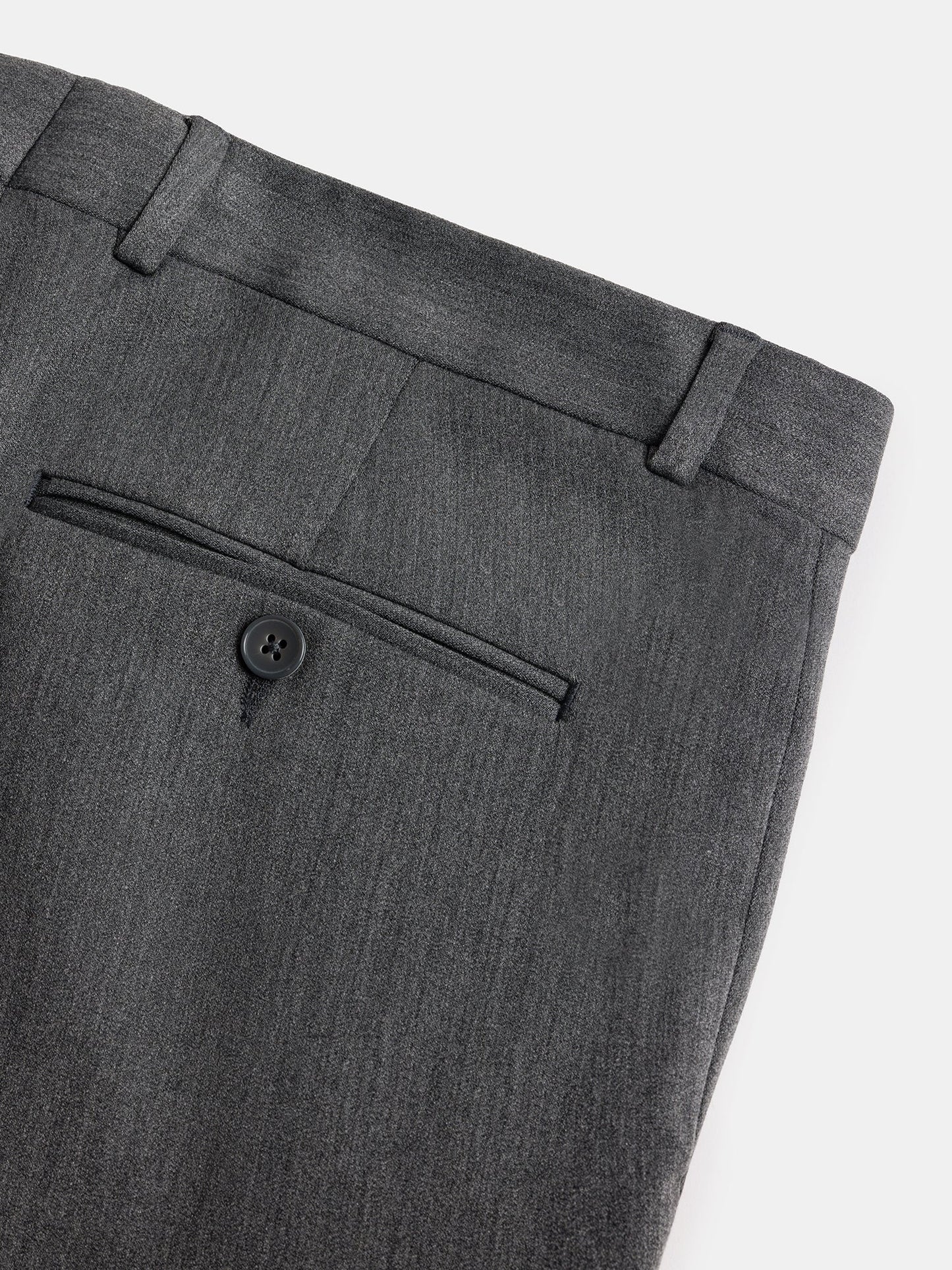Donazi Grey High Waist Slim-Fit Pants VIOSSI