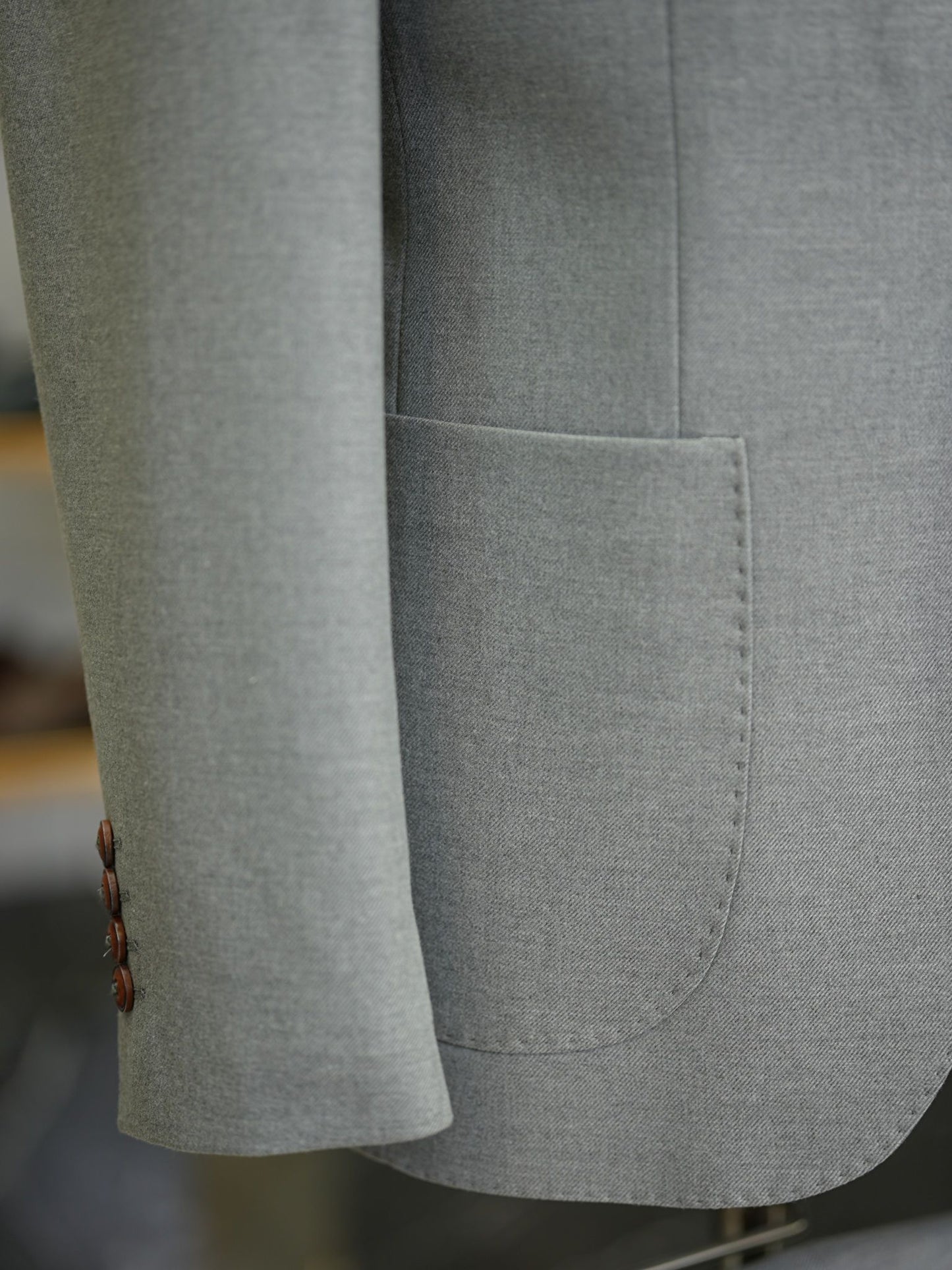 Brabion Vicenza Light Gray Slim Fit Suit for Modern Men