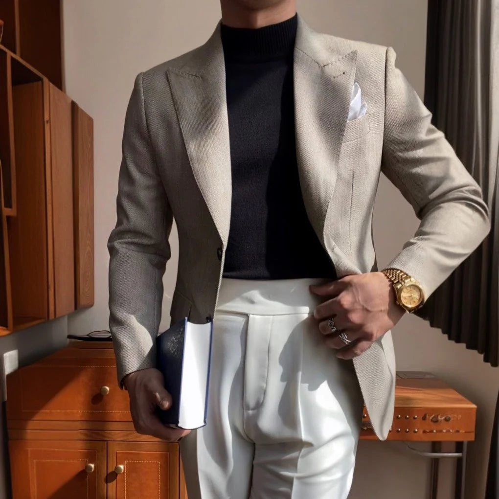 Men’s Gregory Single-Breasted Suit brabion