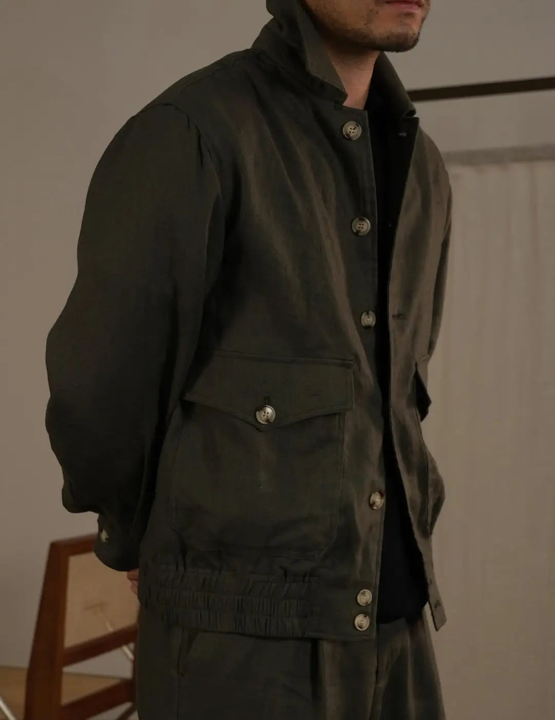 Men's Breathable Linen Italian Riviera Jacket