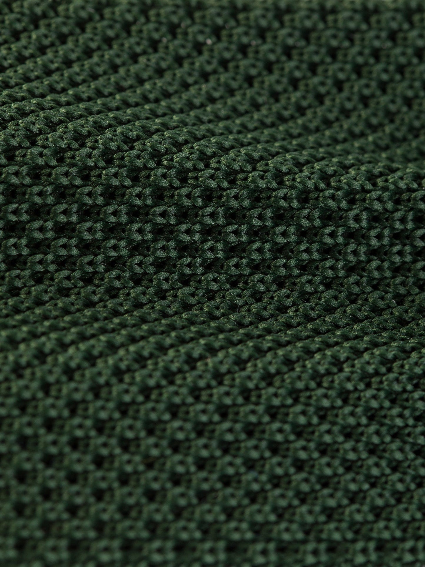 Khaki Knitted Tie 6cm - BRABION