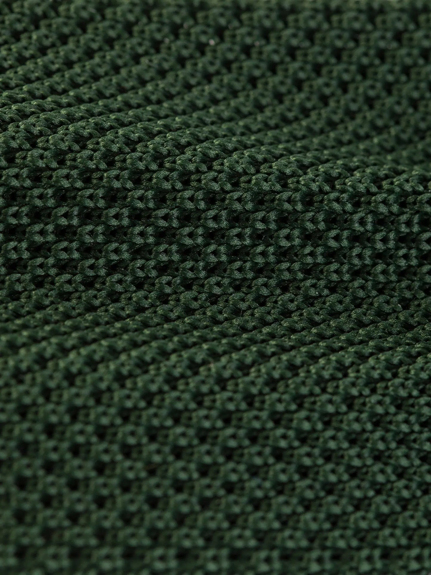 Khaki Knitted Tie 6cm - BRABION