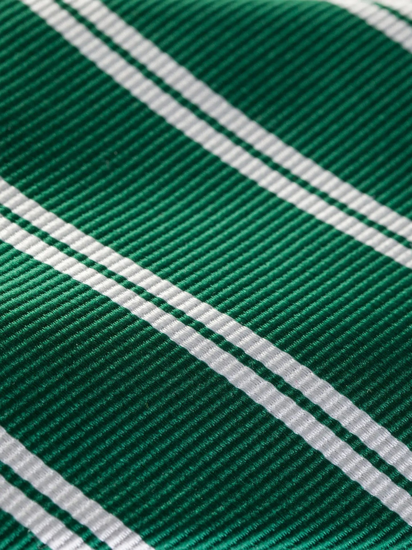 Green Striped Tie 9cm - BRABION