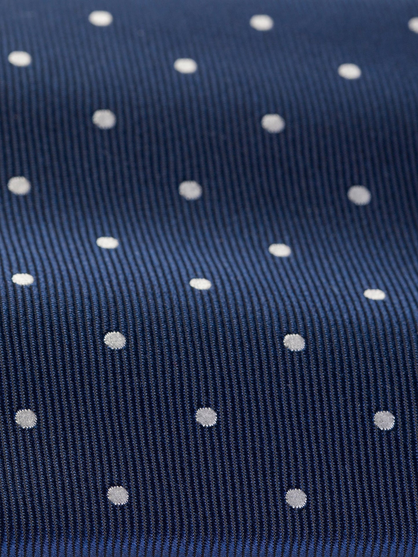 Navy Polka-Dot Tie 9cm - BRABION