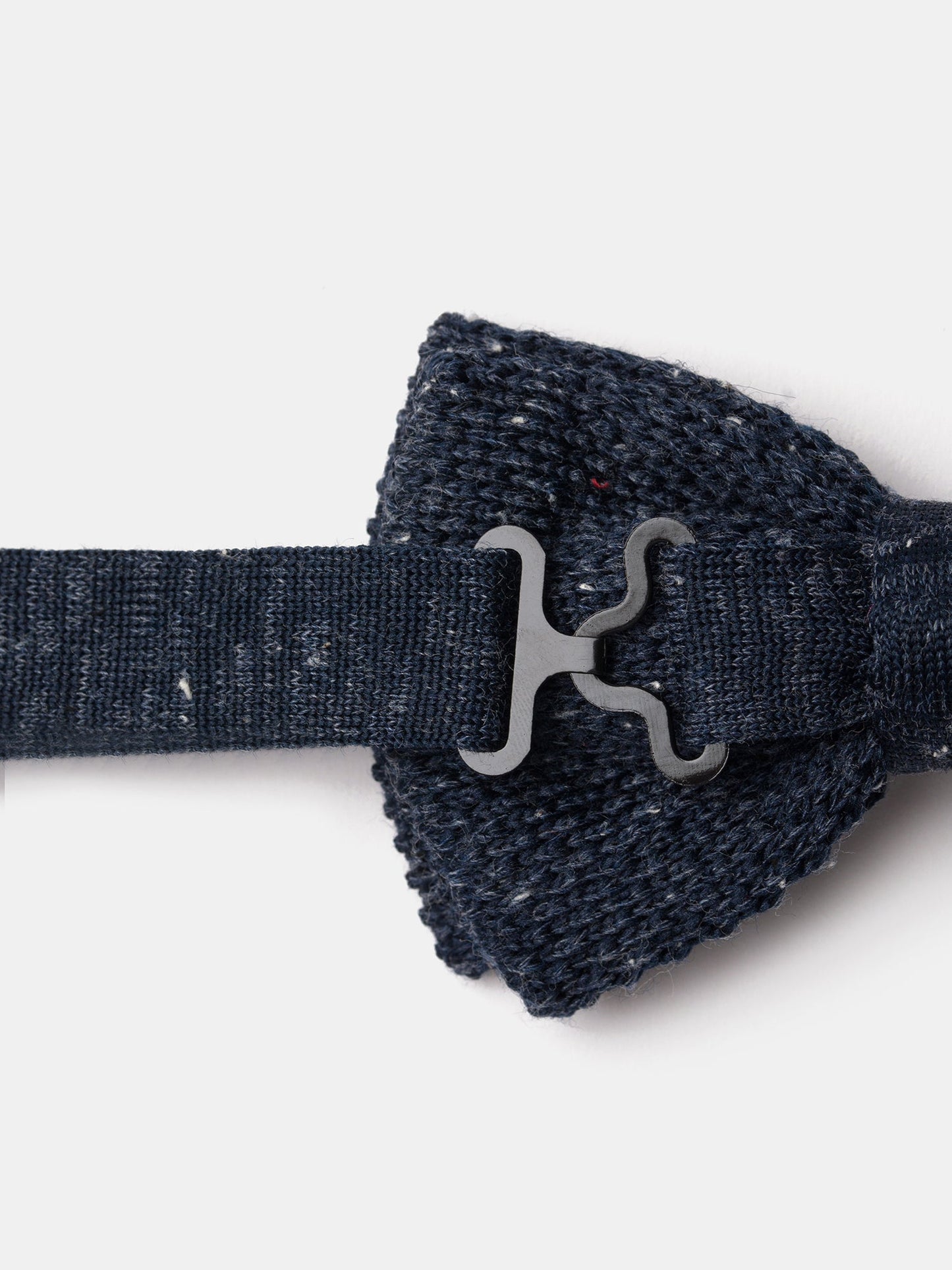 Grey Knitted Bow Tie - BRABION