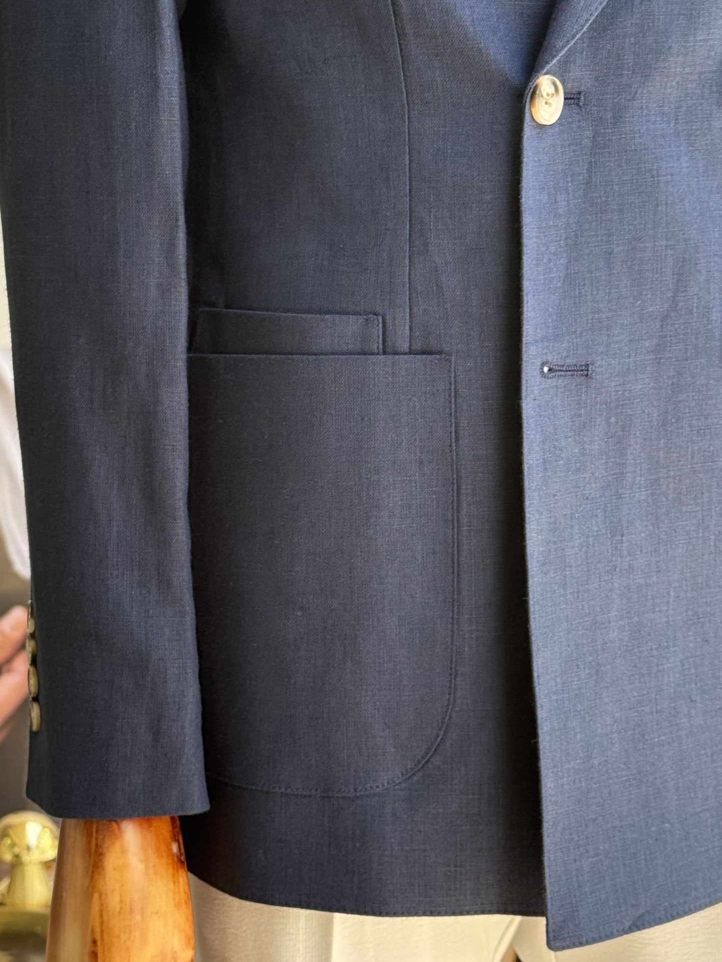 Navy Double Breasted Blazer VIOSSI - CB