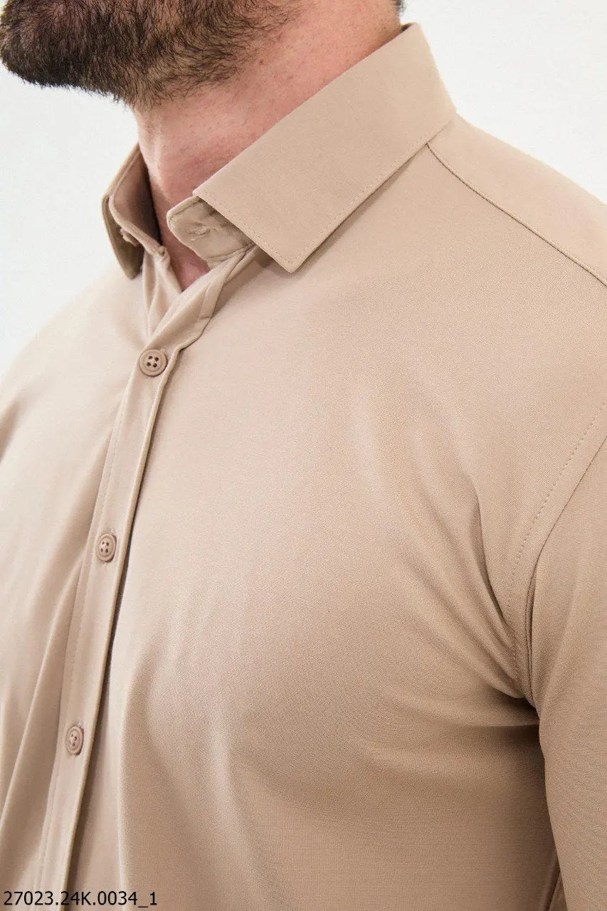 Brabion James Men’s Slim Fit Cotton Shirt - Elevate Your Wardrobe - BRABION