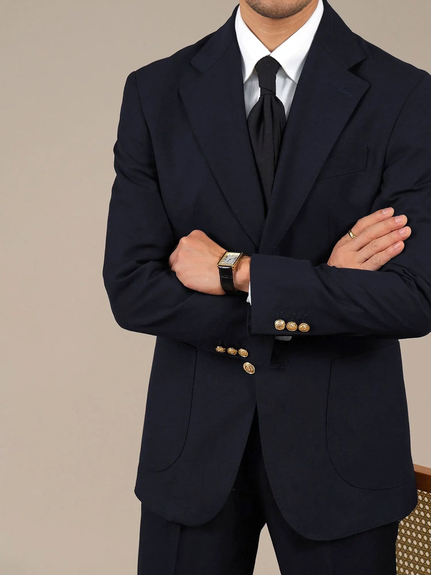 Men’s Italian-Style Notch Lapel Blazer BRABION
