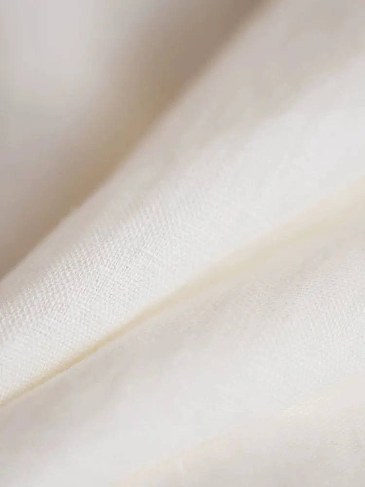 Men's Linen Short-Sleeve Collar Shirt