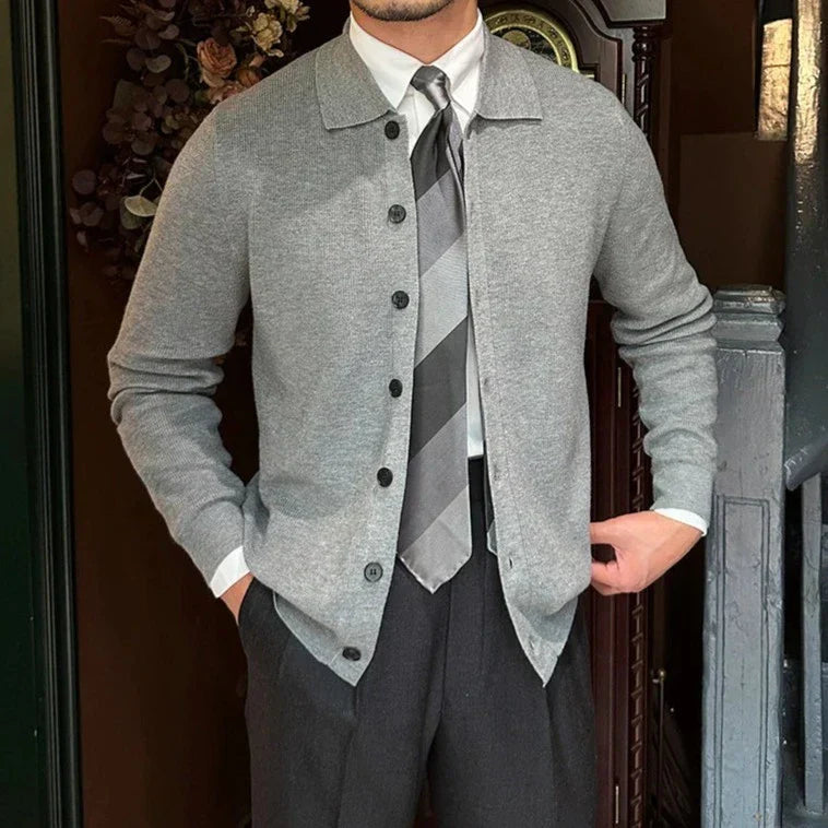 Buttoned Knit Cardigan BRABION