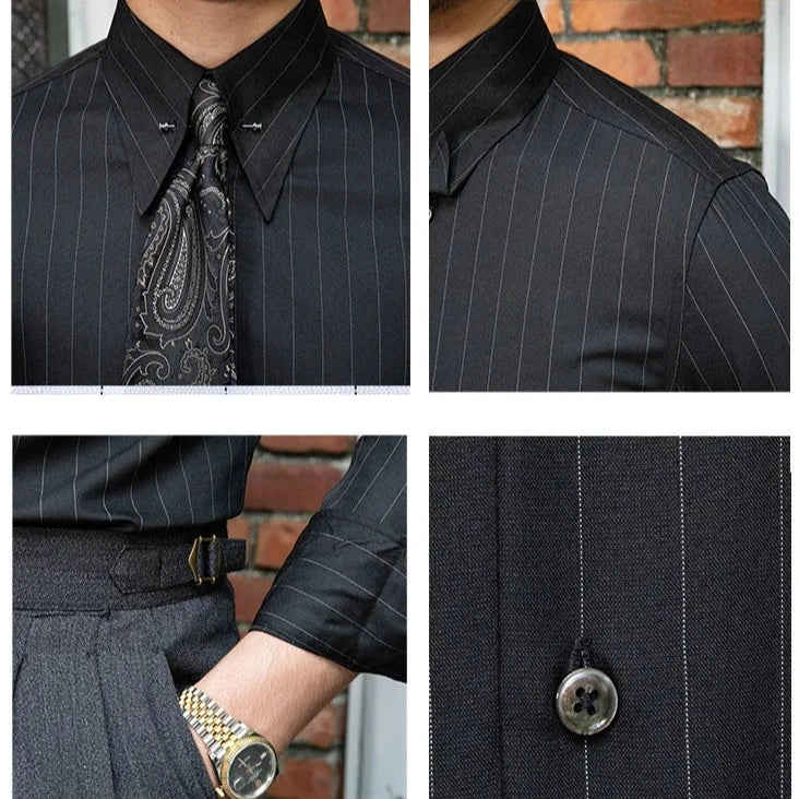 Striped Shirt with Pin BRABION