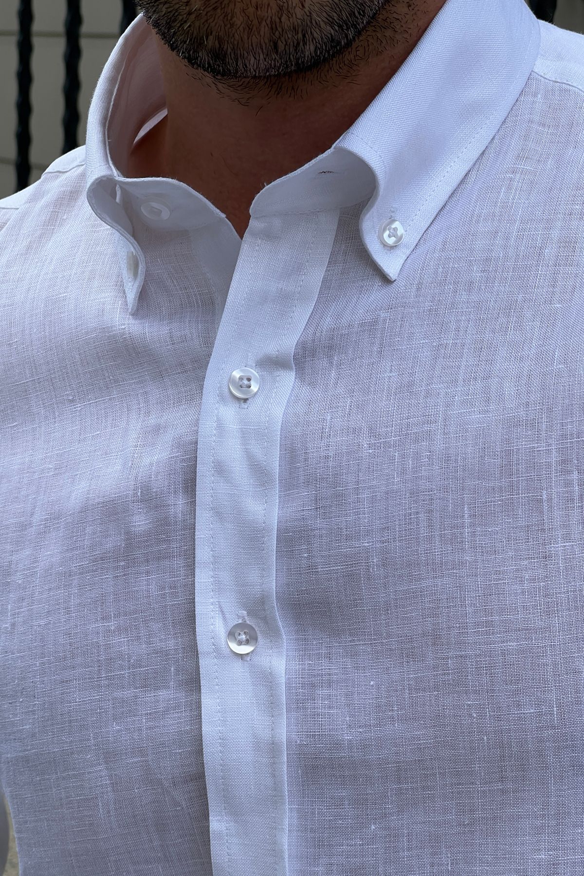 Daniel White Linen Shirt