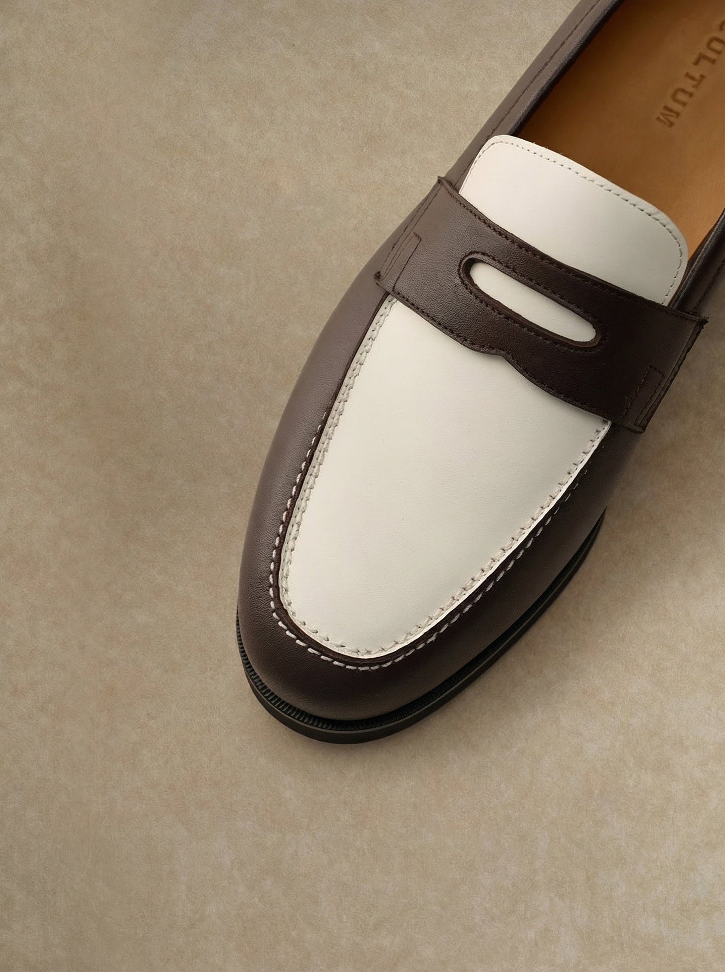 Two-Tone Penny Loafer