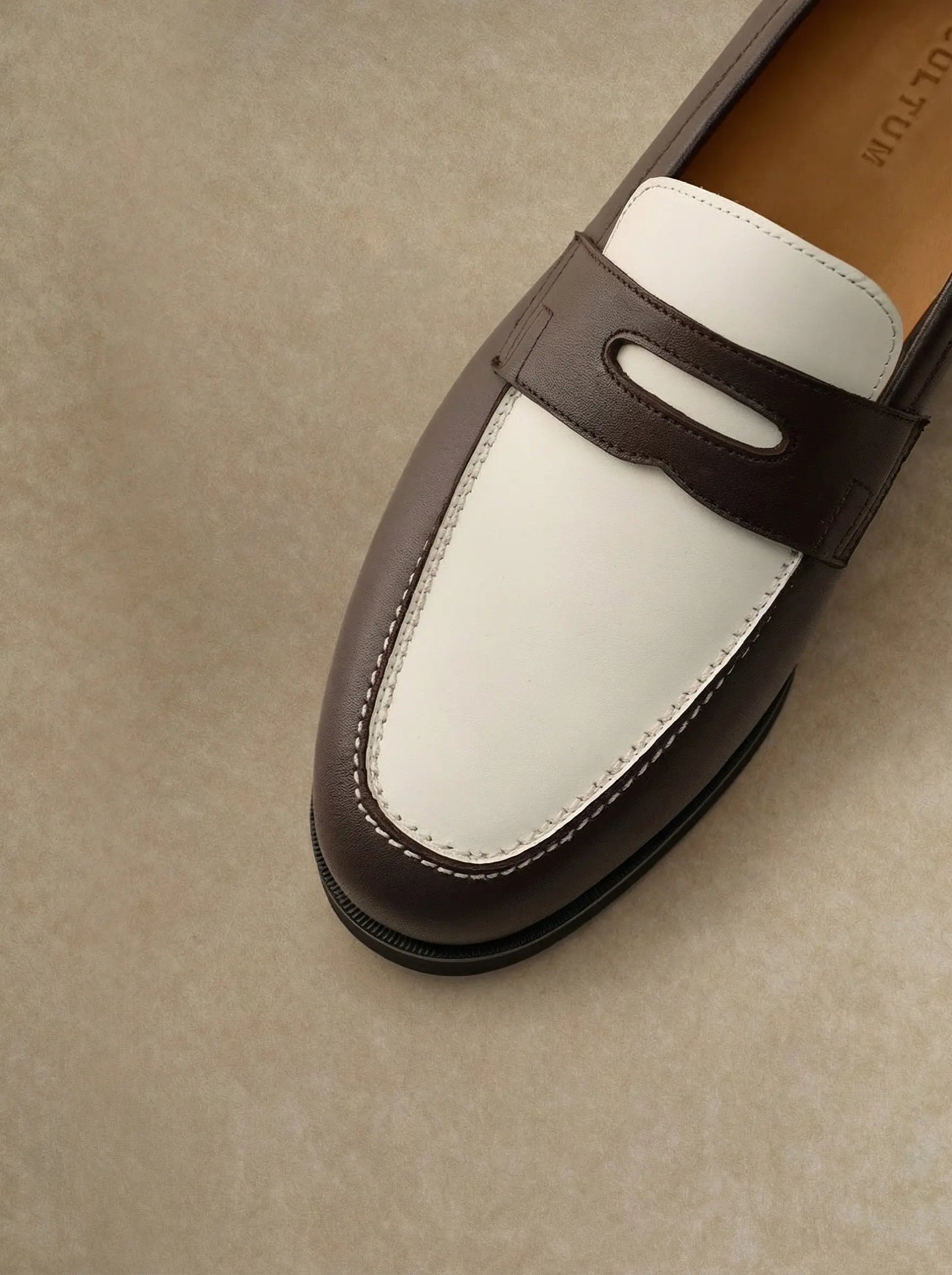 Two-Tone Penny Loafer