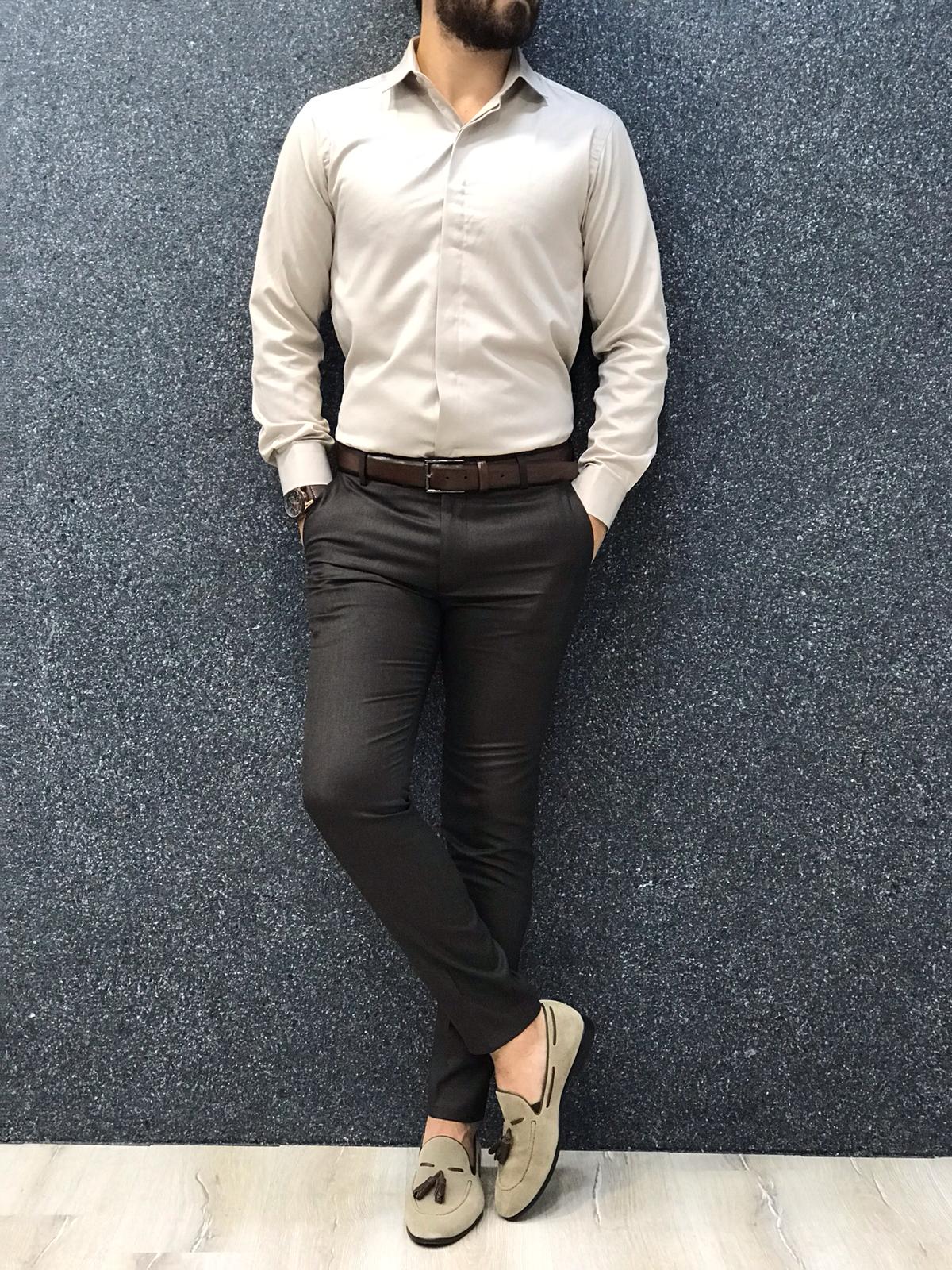 Kingston Brown Slim Pants