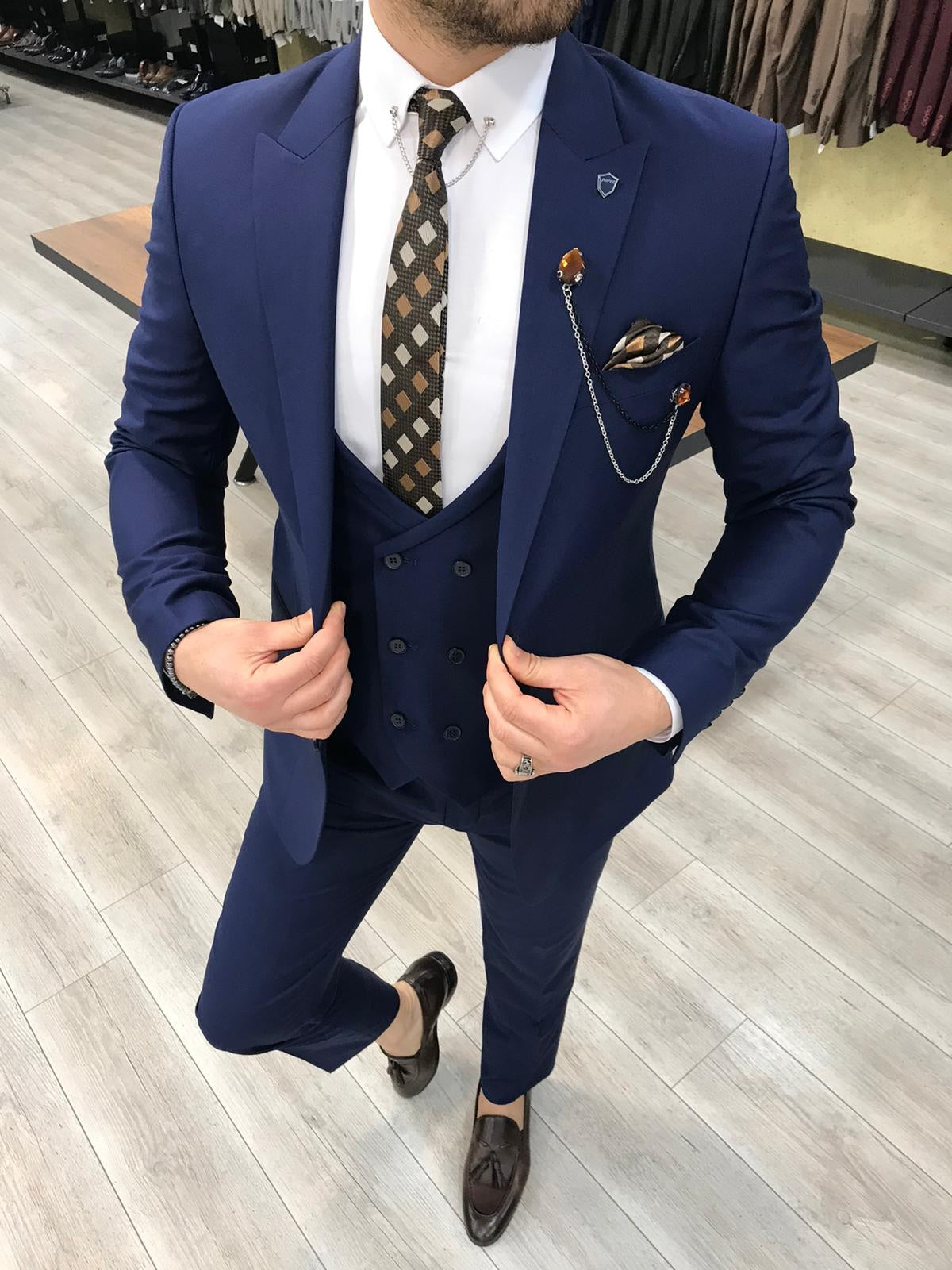 Blue LOUIS suit