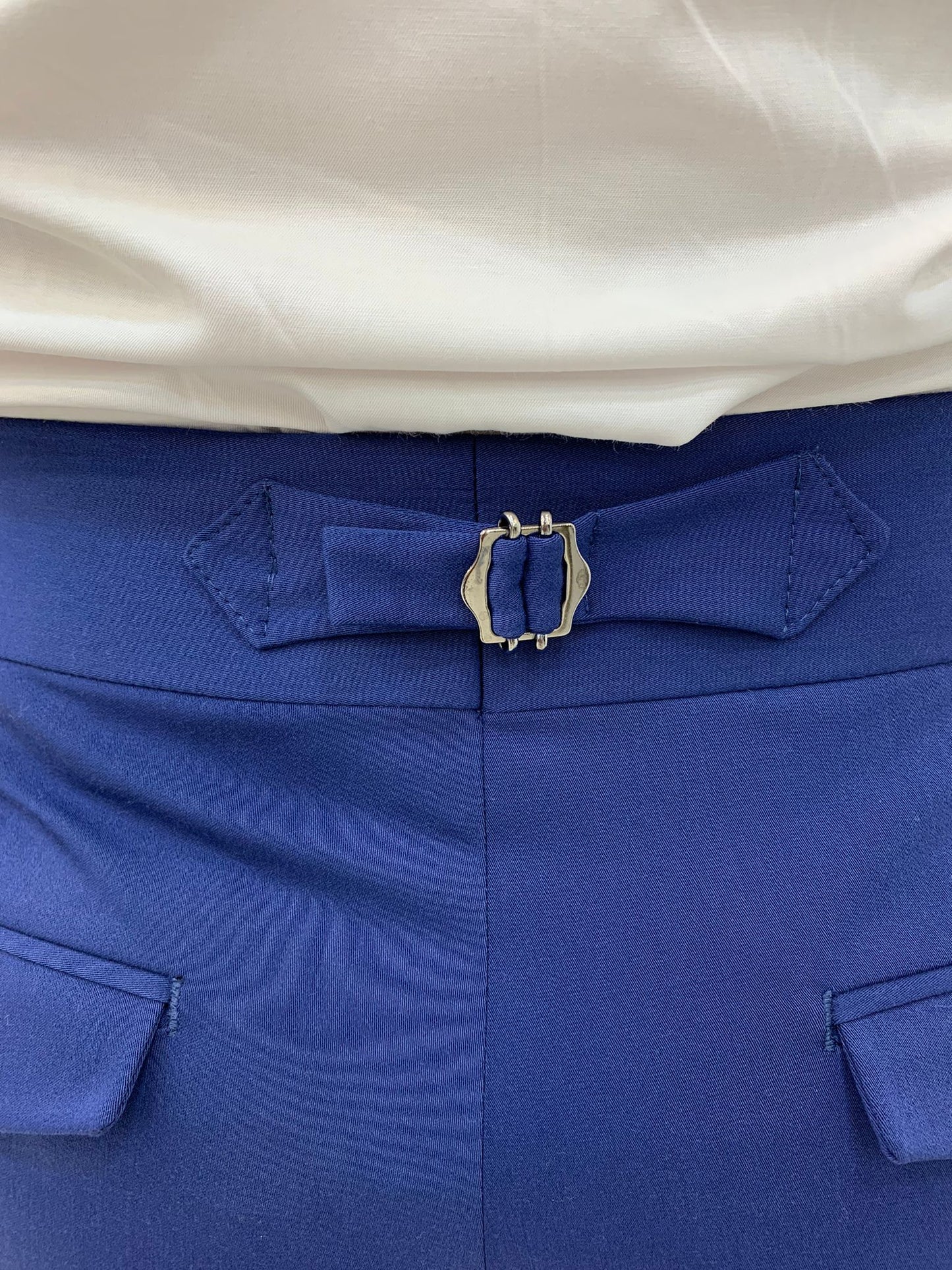 Sax Buckled Canvas Trousers for All Occasions