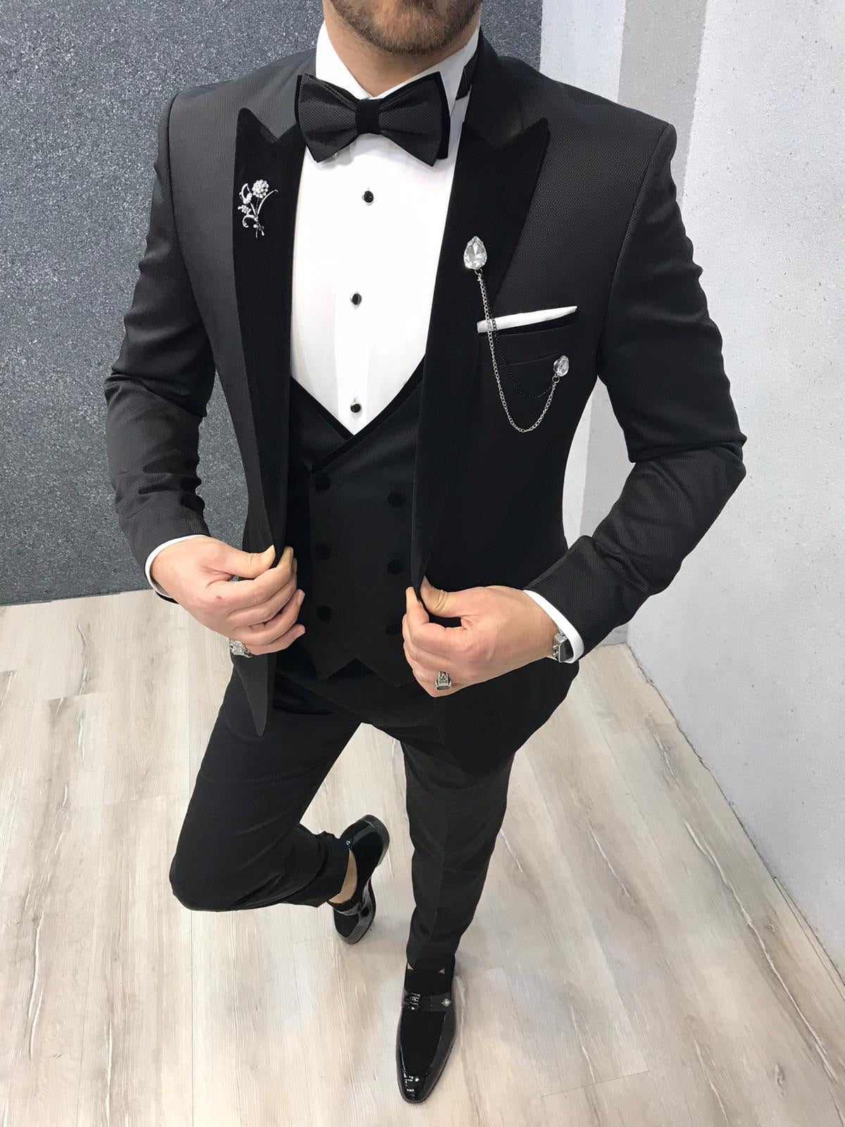 Premium Slim Fit Tuxedo for Men – Perfect for Weddings and Galas