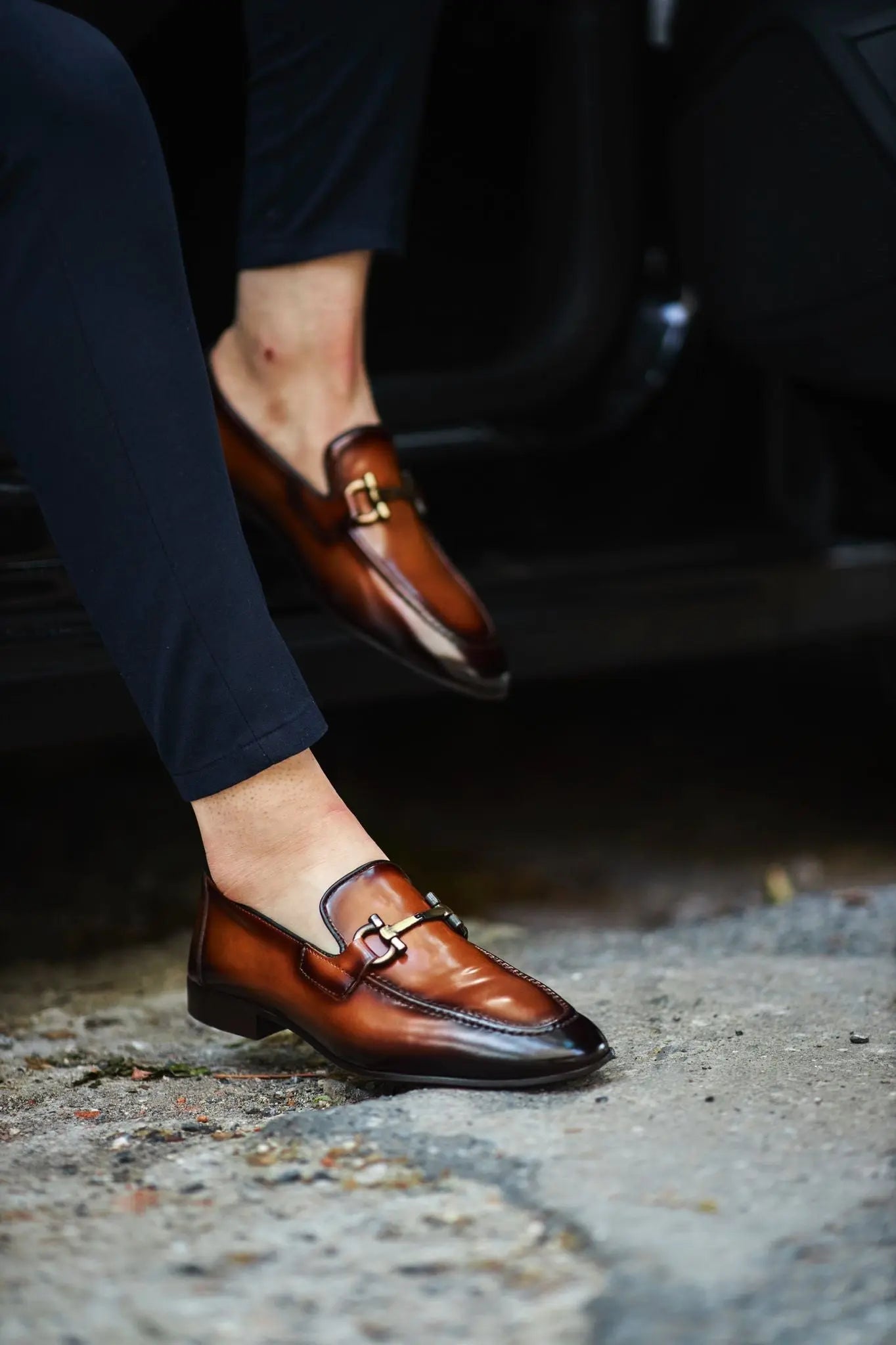 Louis Brown Special Edition Neolite Buckle Loafer - Luxury Leather Footwear BRABION Louis Brown Special Edition Neolite Buckle Loafer - Luxury Leather Footwear BRABION