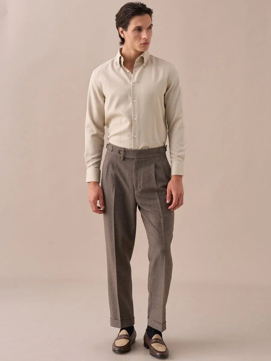 Men's Checkered Gurkha Pants - BRABION
