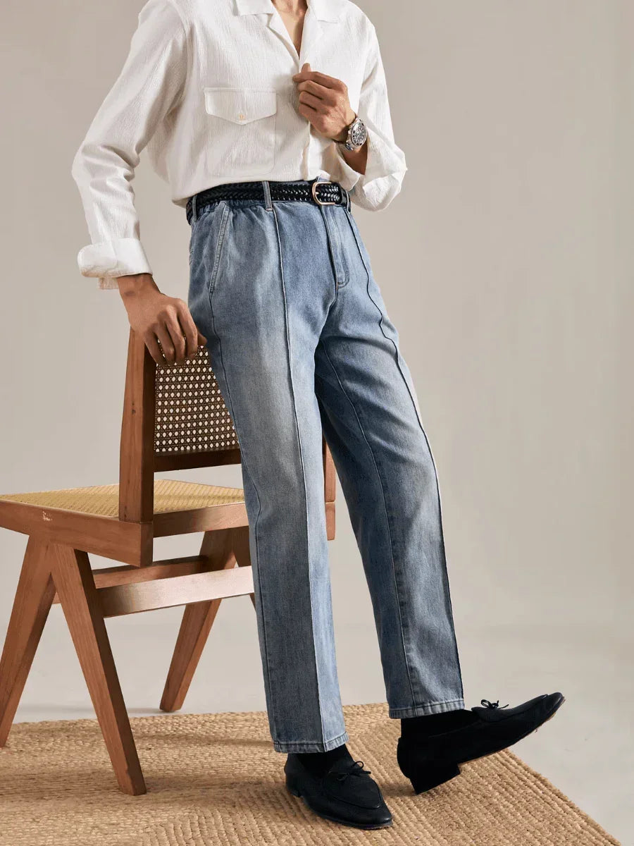 Catania Relaxed Denim Pants - BRABION
