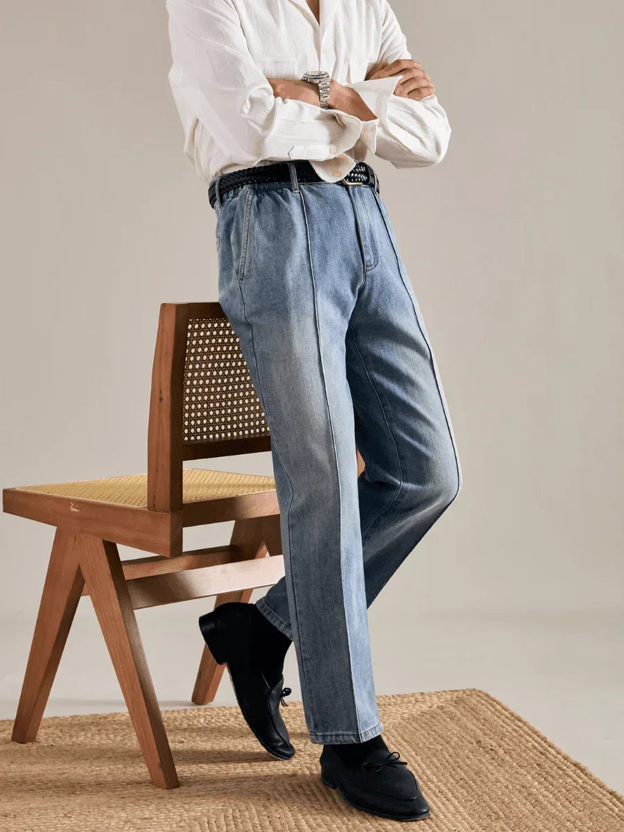 Catania Relaxed Denim Pants - BRABION