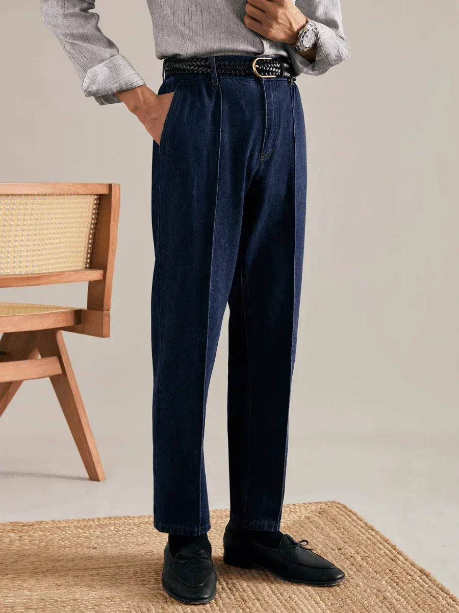 Catania Relaxed Denim Pants - BRABION
