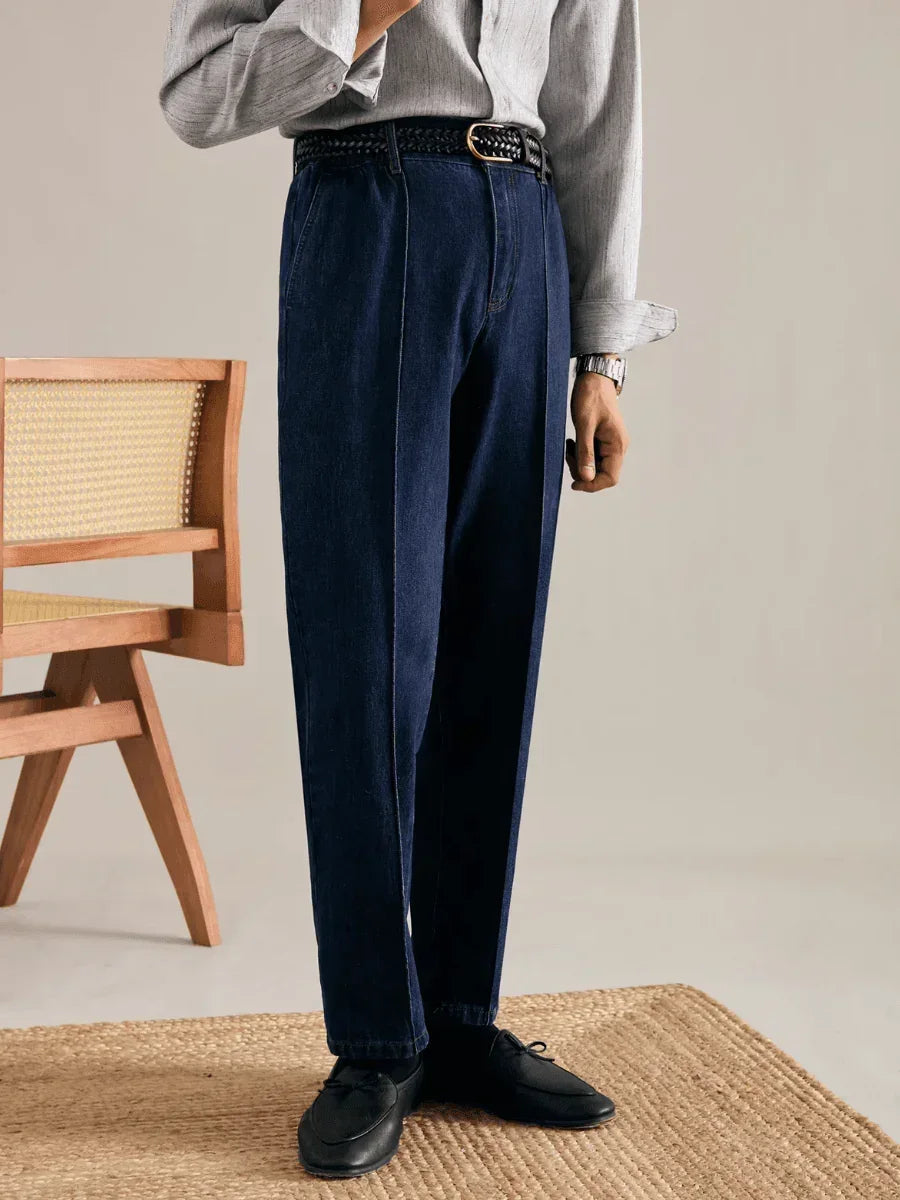 Catania Relaxed Denim Pants - BRABION