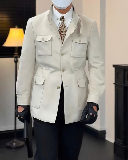 Men’s Suede Safari Jacket