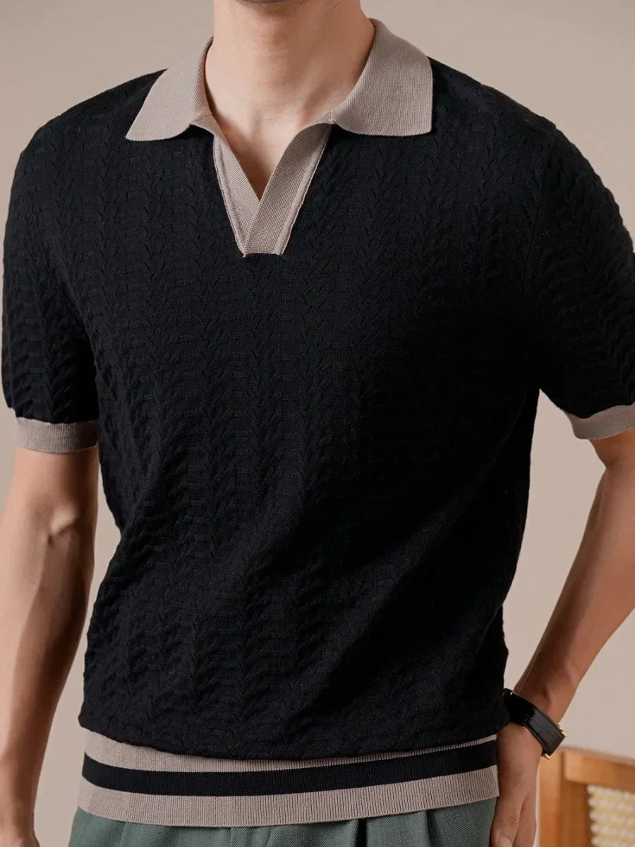 Brabion Old Money Knit Polo