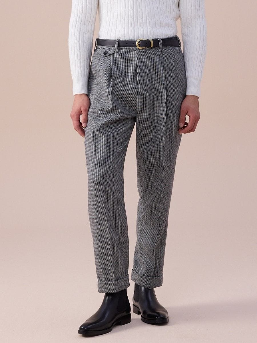 Piemonte High Waisted Wool Pants - BRABION