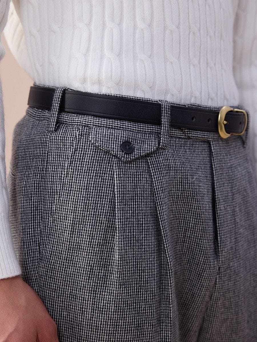 Piemonte High Waisted Wool Pants - BRABION