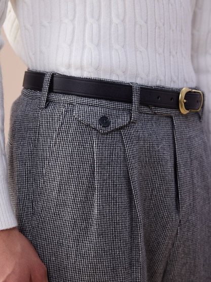 Piemonte High Waisted Wool Pants - BRABION