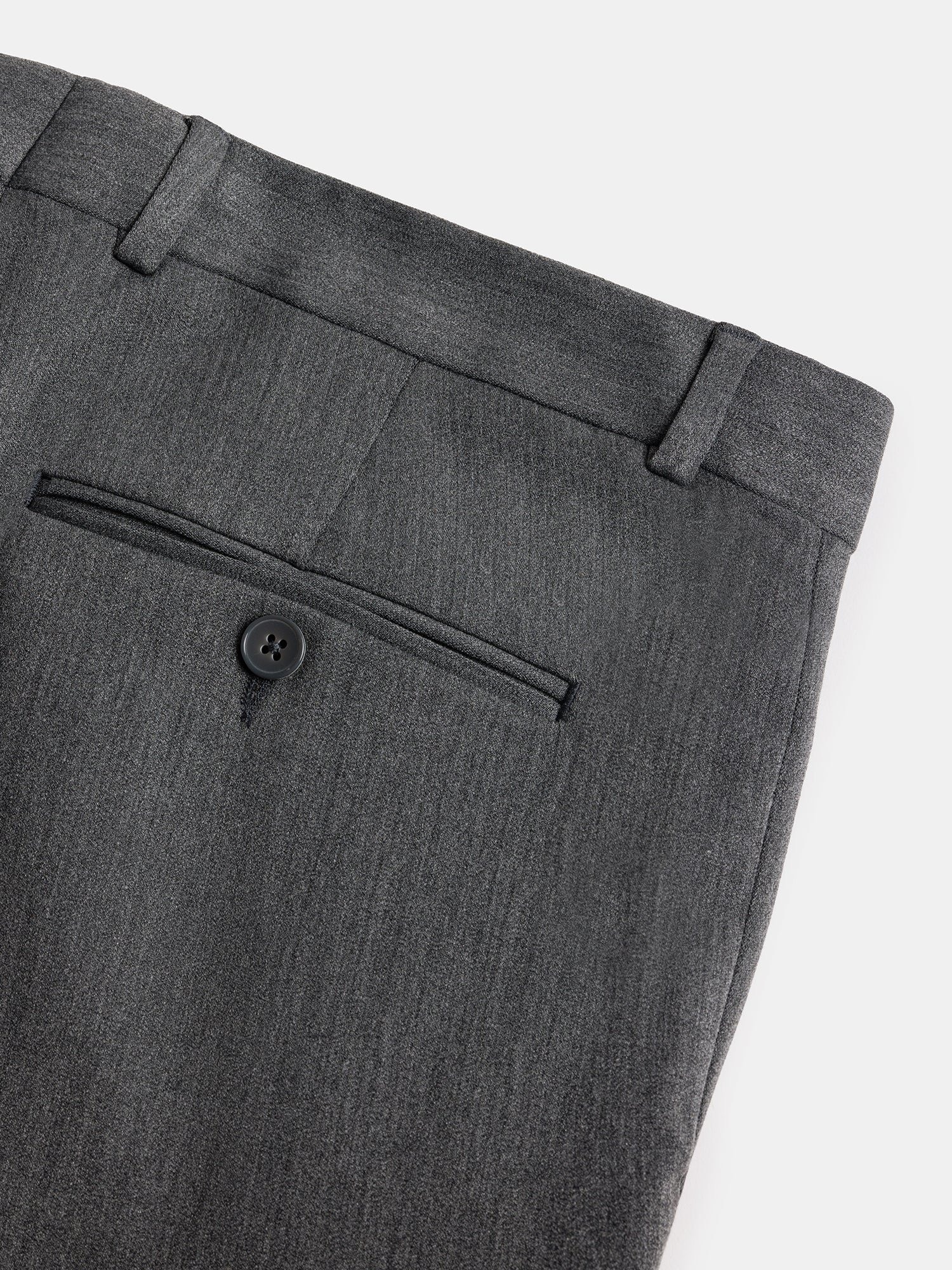Donazi Grey High Waist Slim-Fit Pants VIOSSI