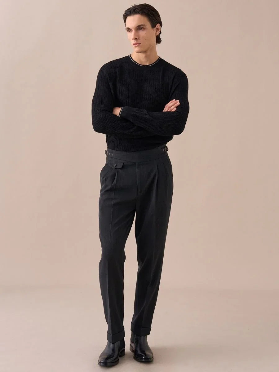 Sorano High Waisted Gurkha Pants - BRABION