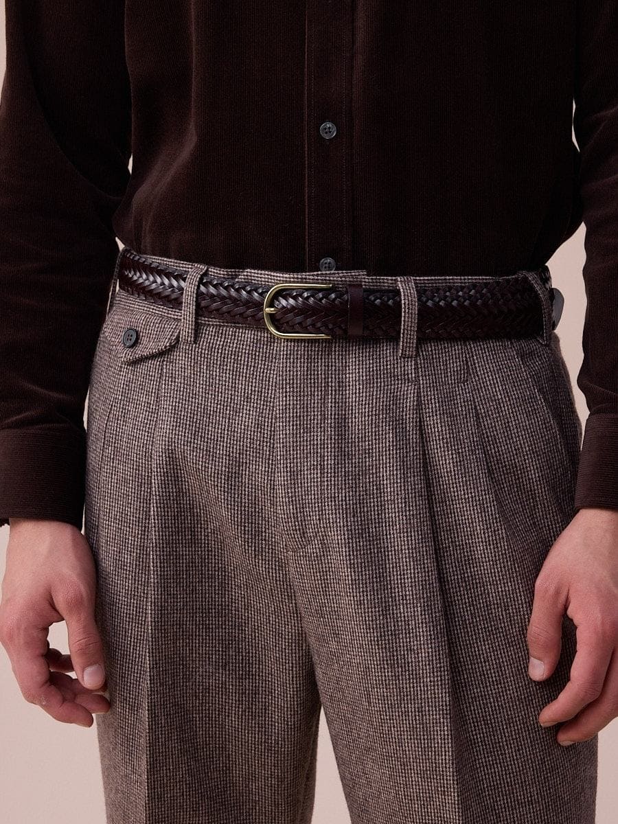 Piemonte High Waisted Wool Pants - BRABION