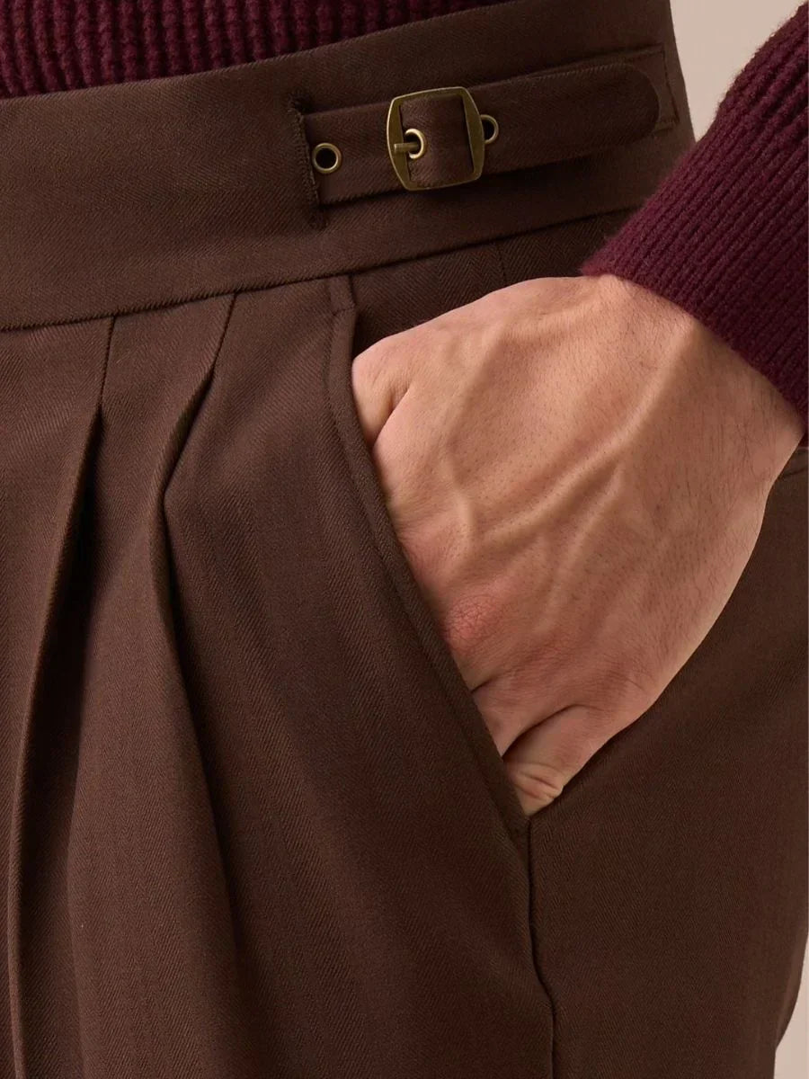 Sorano High Waisted Gurkha Pants - BRABION