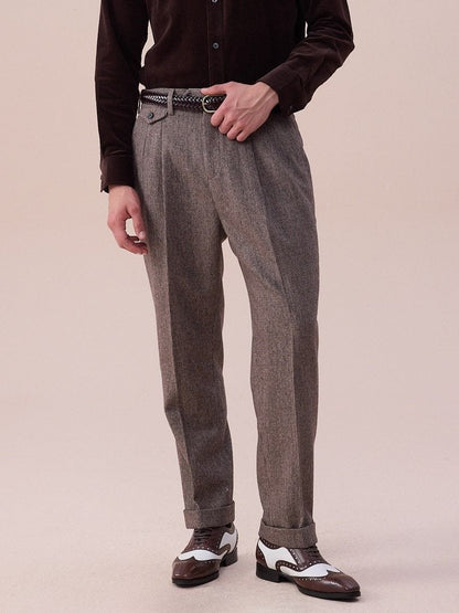 Piemonte High Waisted Wool Pants - BRABION