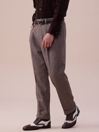 Piemonte High Waisted Wool Pants - BRABION