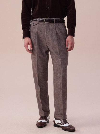 Piemonte High Waisted Wool Pants - BRABION