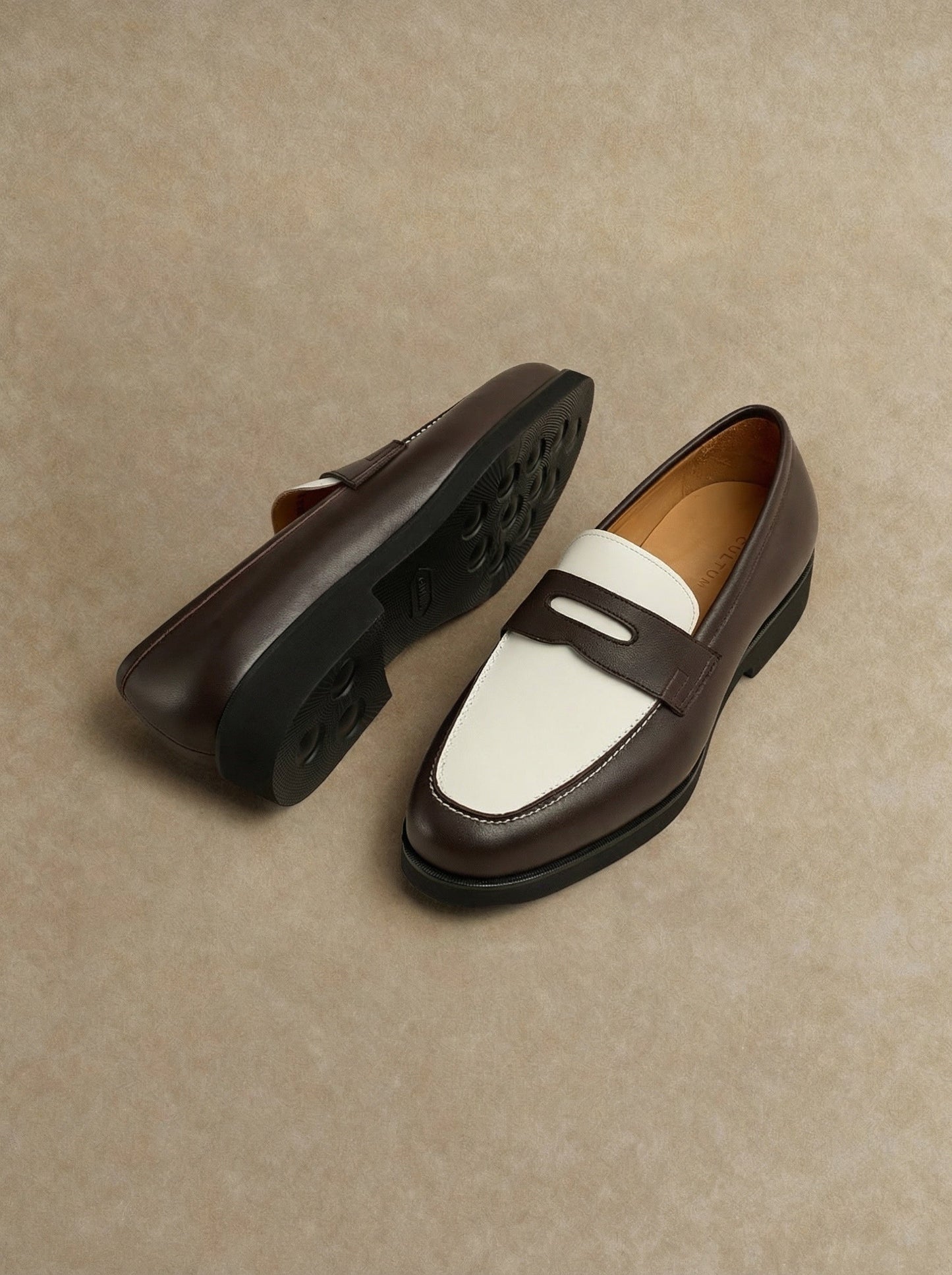 Two-Tone Penny Loafer