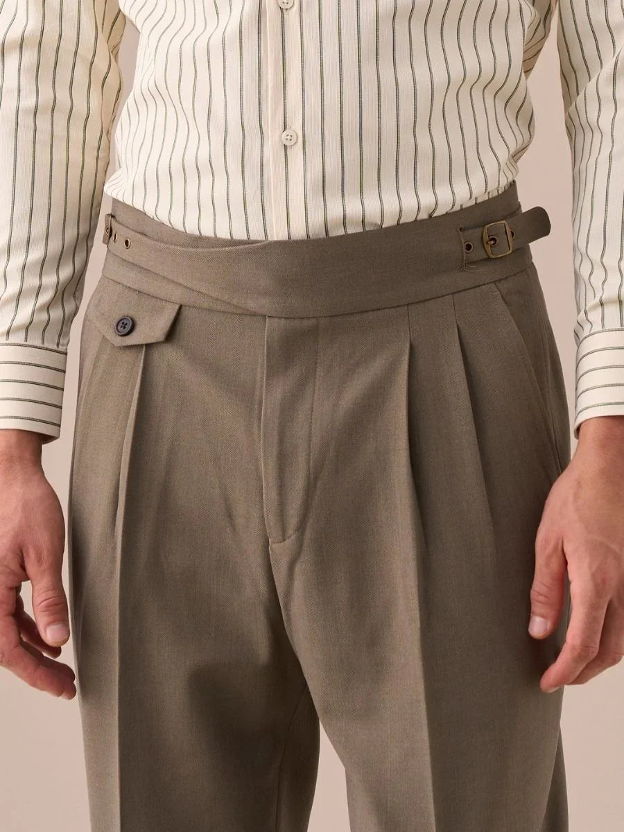 Sorano High Waisted Gurkha Pants - BRABION