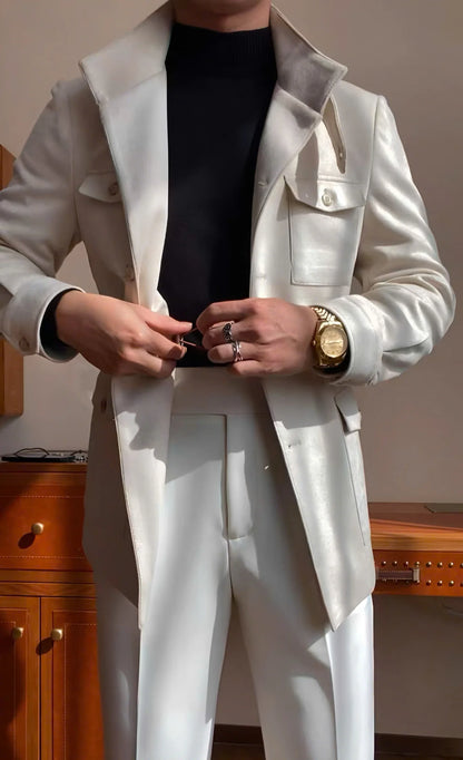 Men’s Suede Safari Jacket