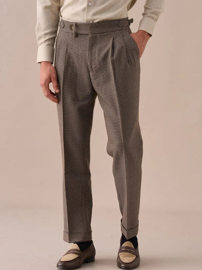 Men's Checkered Gurkha Pants - BRABION