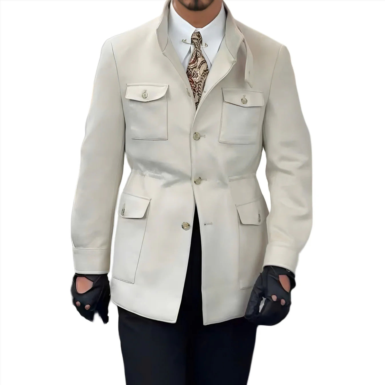 Men’s Suede Safari Jacket