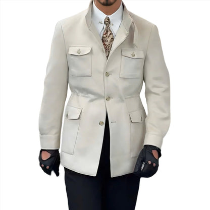 Men’s Suede Safari Jacket