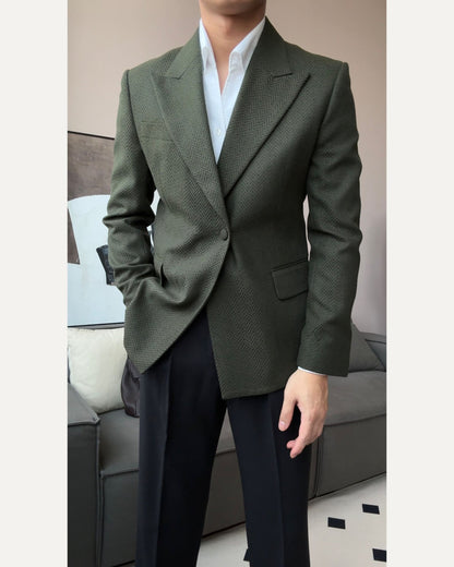 Men’s Cotswolds Herringbone Blazer
