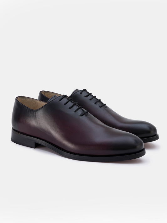 Bordeaux Burnished Leather Oxford VIOSSI